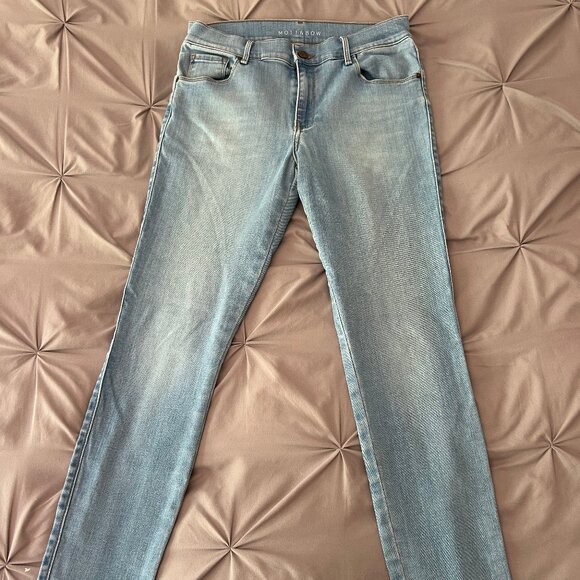 Mott & Bow Women's Skinny Jeans - Light Blue - Picture 1 of 4